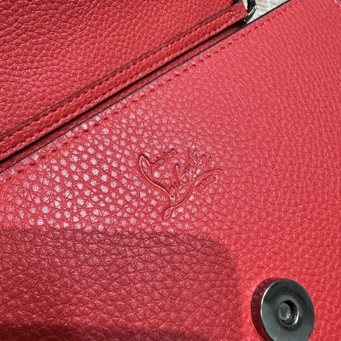 Leather bag ,5A ,size 23.5x6x14cm,with box,  B110-349