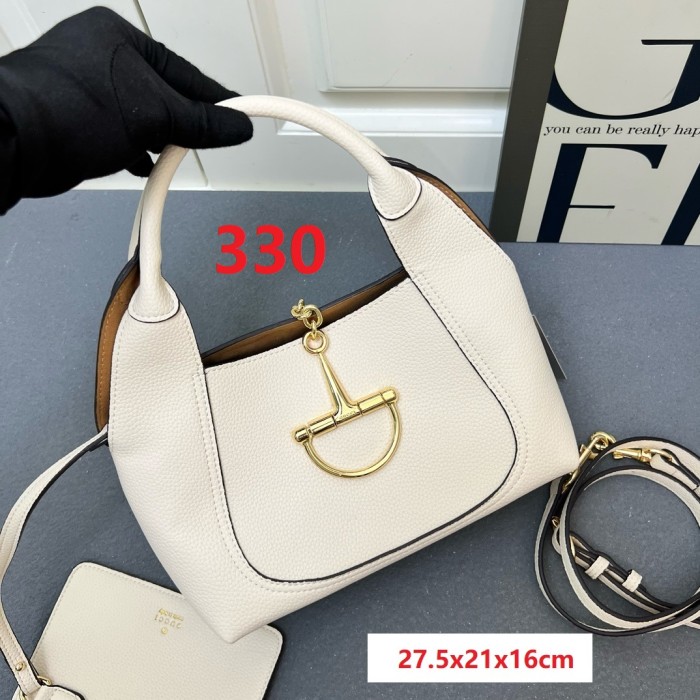 Leather bag ,5A ,size 27.5x21x16cm,no box,  B110-330