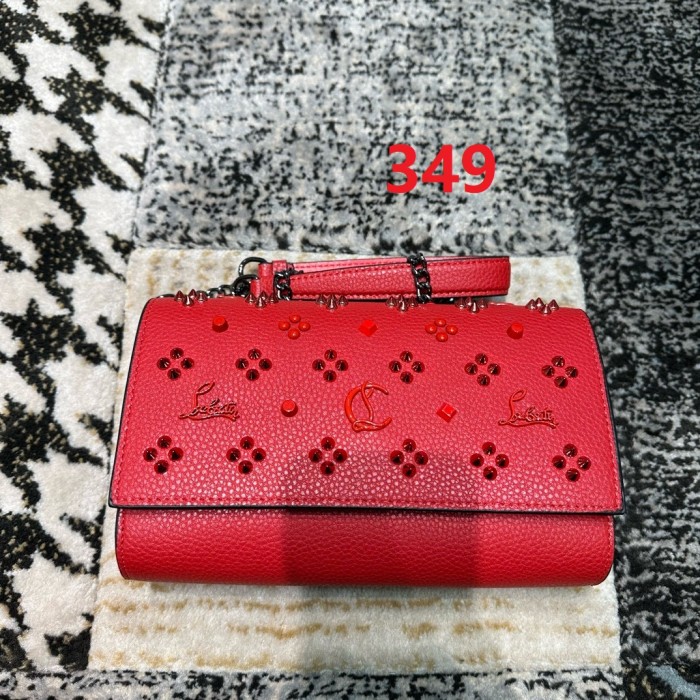 Leather bag ,5A ,size 23.5x6x14cm,with box,  B110-349
