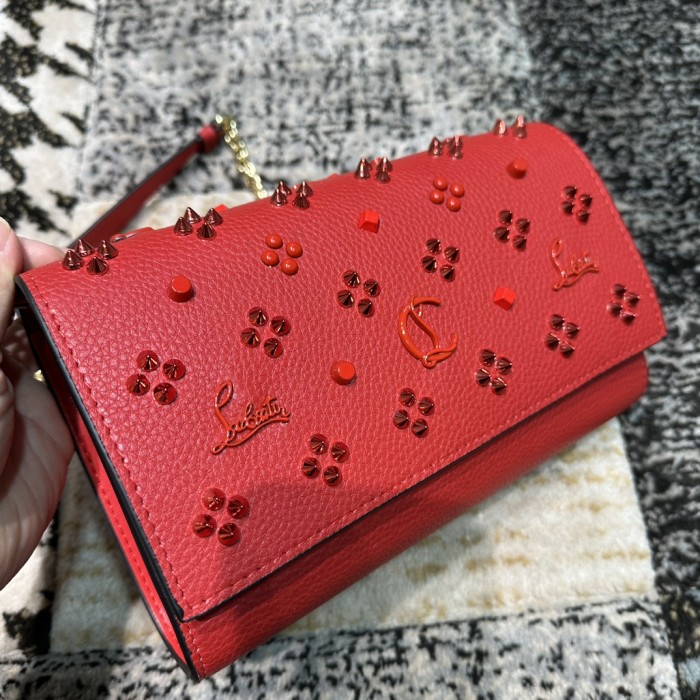 Leather bag ,5A ,size 23.5x6x14cm,with box,  B110-359