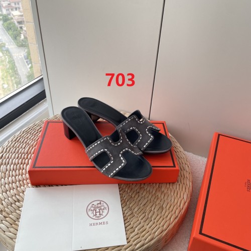 Women heel slipper shoes,  size 35-41, SS50-703