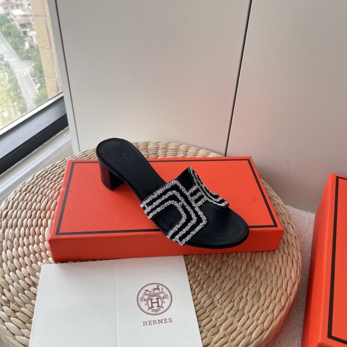 Women heel slipper shoes,  size 35-41, SS50-699