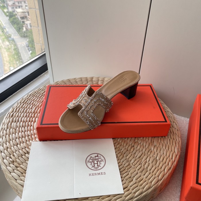 Women heel slipper shoes,  size 35-41, SS50-704