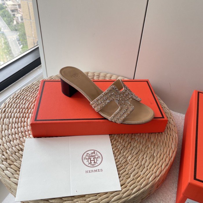 Women heel slipper shoes,  size 35-41, SS50-704