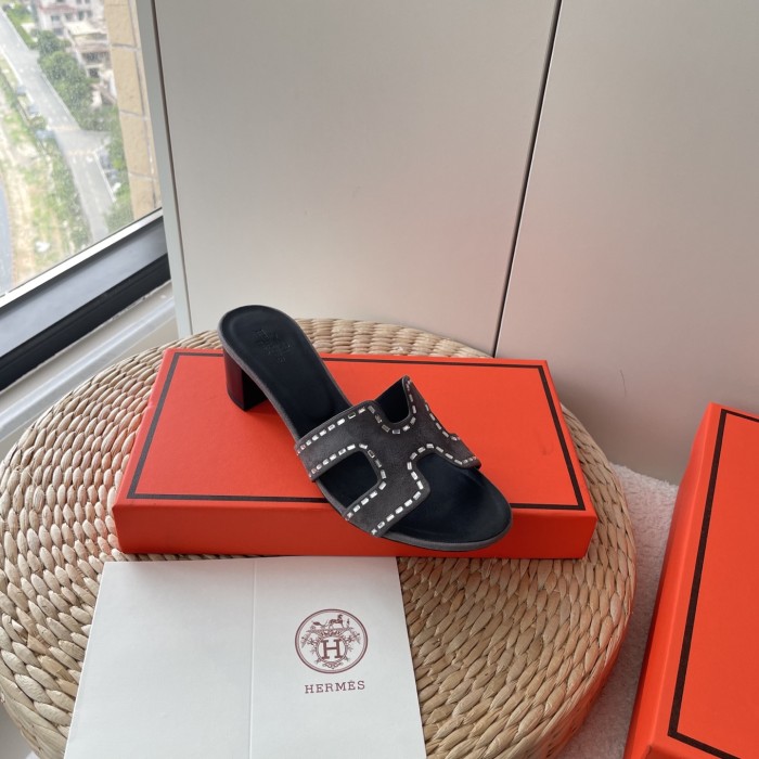 Women heel slipper shoes,  size 35-41, SS50-703