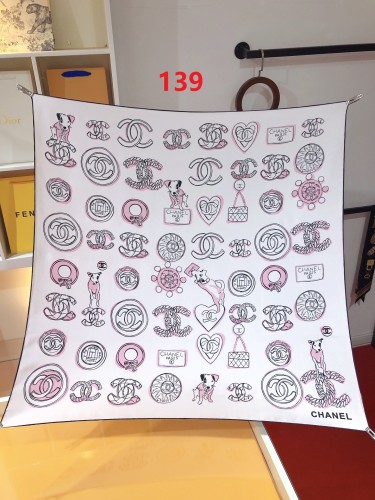 Cotton silk scarf, size 90x90cm, SF20-139