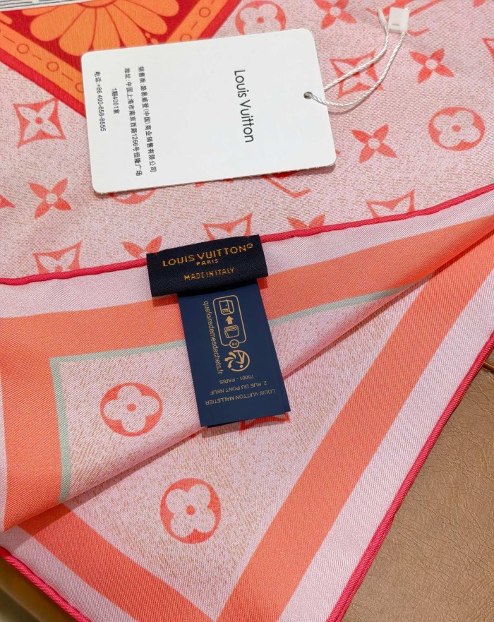 Cotton silk scarf, size 90x90cm, SF20-145-149