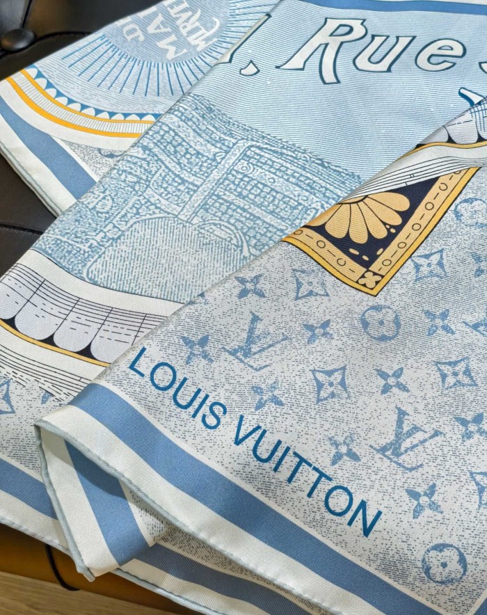Cotton silk scarf, size 90x90cm, SF20-145-149