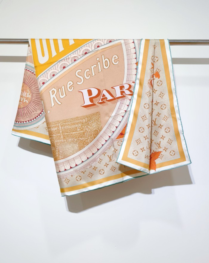 Cotton silk scarf, size 90x90cm, SF20-145-149
