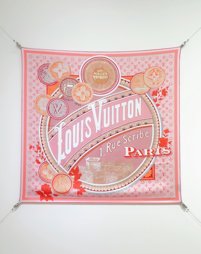 Cotton silk scarf, size 90x90cm, SF20-145-149