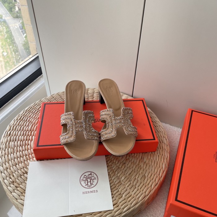Women heel slipper shoes,  size 35-41, SS50-704