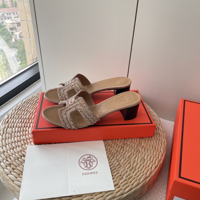 Women heel slipper shoes,  size 35-41, SS50-704