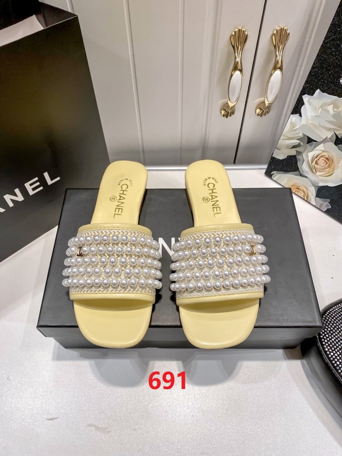 Women flat slipper shoes,  size 35-41, SS50-689-693