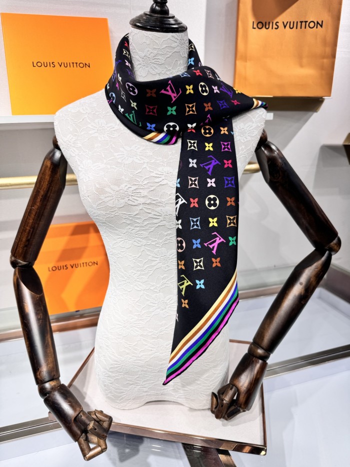 Cotton silk scarf, size 90x90cm, SF20-130-131