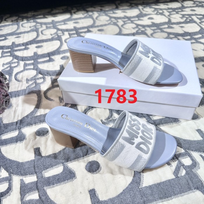 Women heel slipper shoes,  size 35-42, SS50-1783