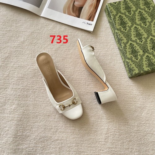 Women heel shoes, heel 6cm, size 34-42, SS50-735