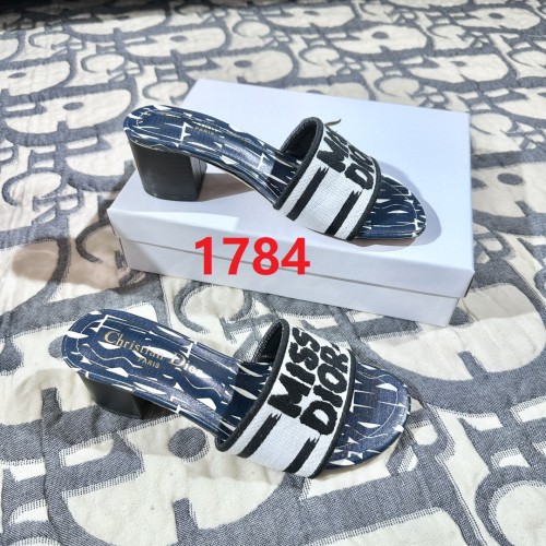 Women heel slipper shoes,  size 35-42, SS50-1784