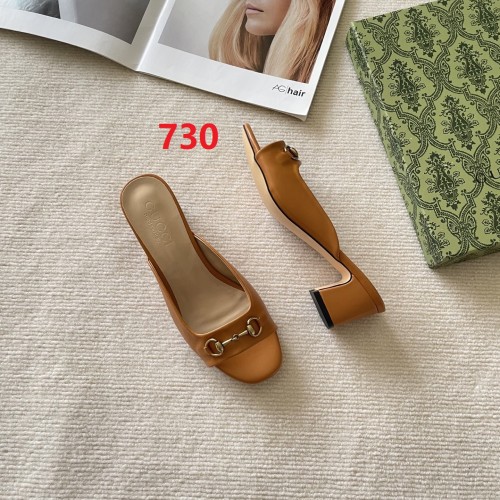 Women heel shoes, heel 6cm, size 34-42, SS50-730