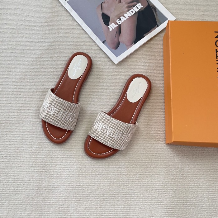 Women flat slipper shoes,  size 35-42, SS50-719