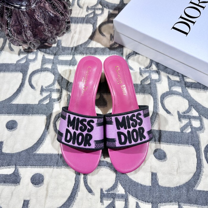 Women heel slipper shoes,  size 35-42, SS50-1785