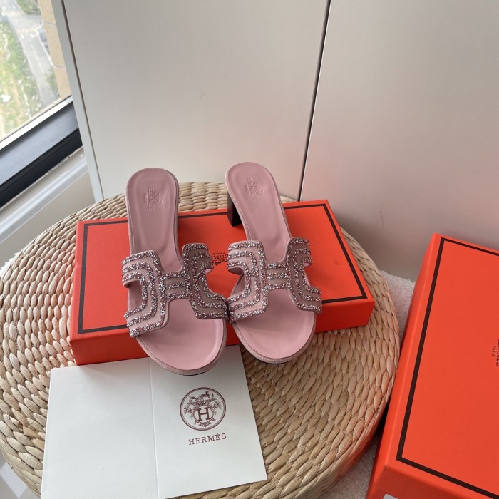 Women heel slipper shoes,  size 35-41, SS50-705