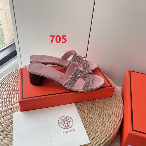 Women heel slipper shoes,  size 35-41, SS50-705