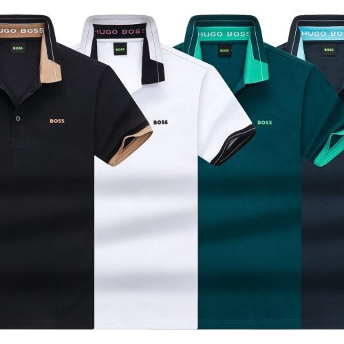Men's business break lapel short-sleeved shirt，Size  M-3XL,CL25-219-226