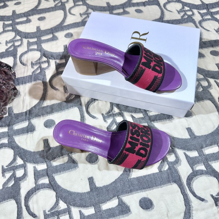 Women heel slipper shoes,  size 35-42, SS50-1791