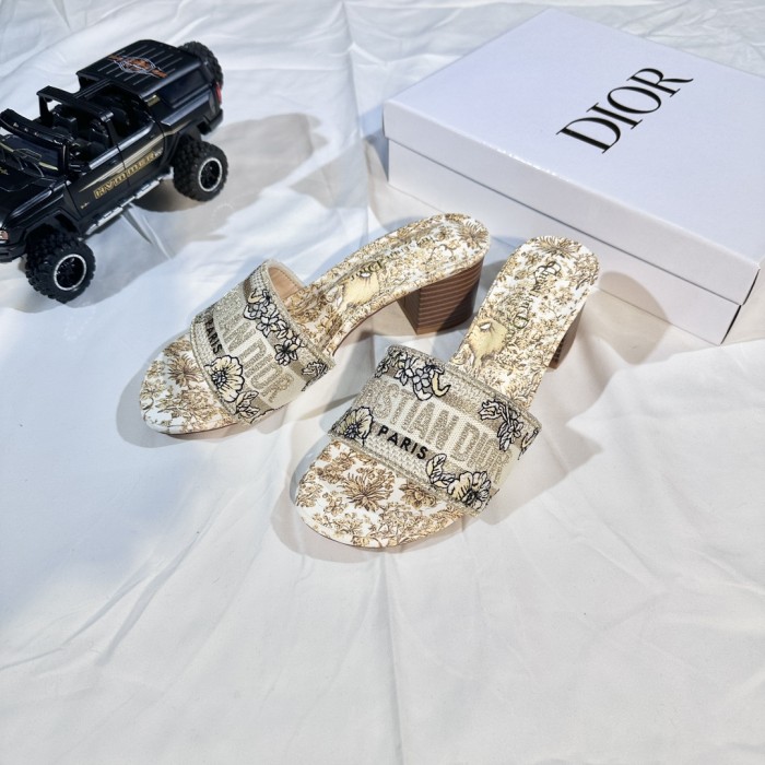 Women heel slipper shoes,  size 35-42, SS50-1807