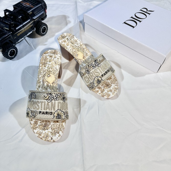 Women heel slipper shoes,  size 35-42, SS50-1807