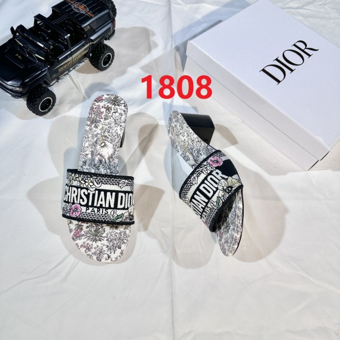 Women heel slipper shoes,  size 35-42, SS50-1808