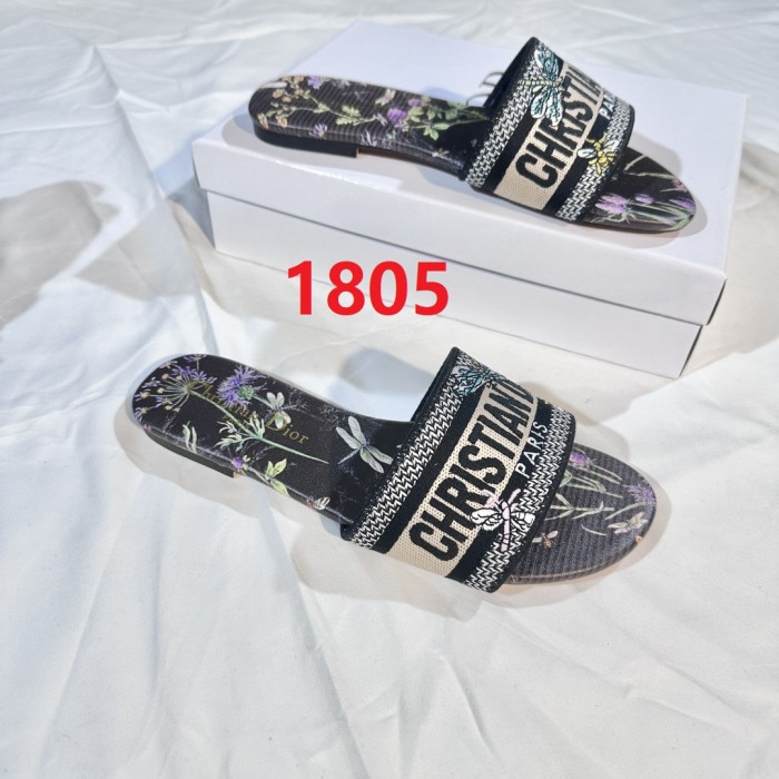 Women flat slipper shoes,  size 35-42, SS50-1805