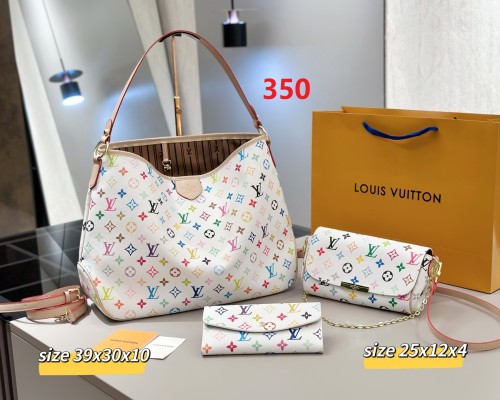 Split leather bag a set,3A ,no box,  B75-350