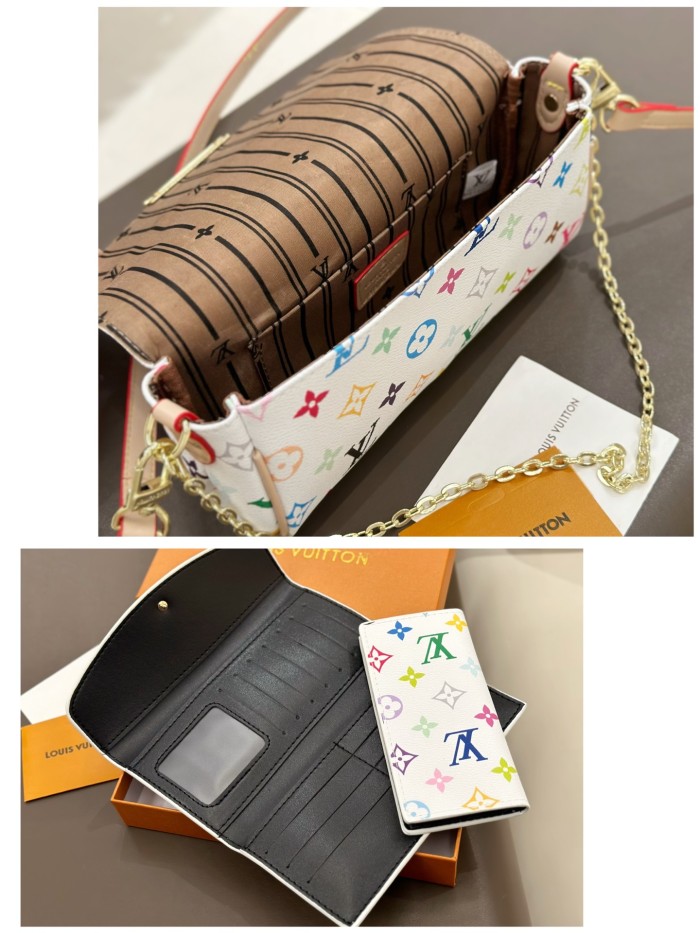 Split leather bag a set,3A ,no box,  B75-350