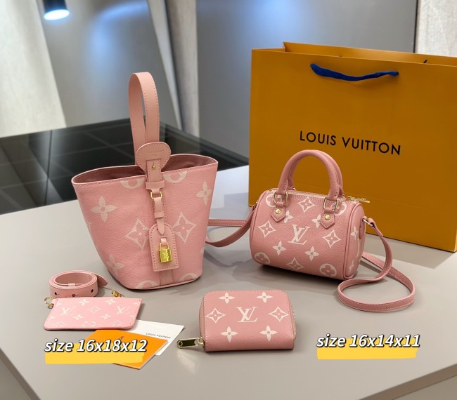 Split leather bag a set,3A ,no box, B75-354