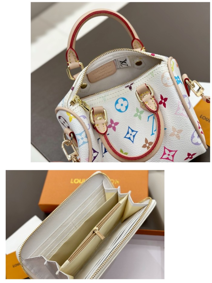 Split leather bag a set,3A ,no box,  B75-351
