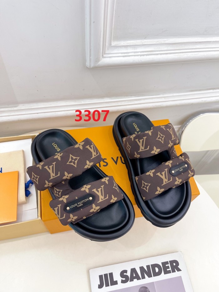 Women's men flat sandals shoes,size 35-45, SS60-3307