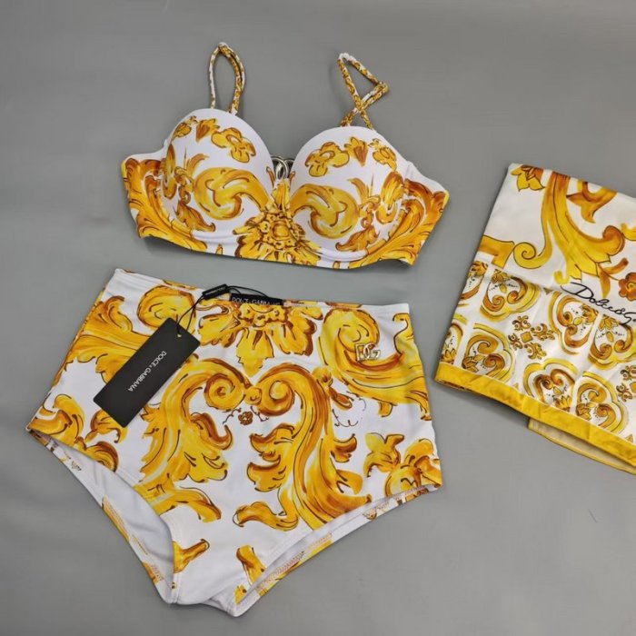 Ladies' sexy swimsuit and scarf ,SW25-251