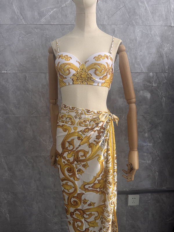 Ladies' sexy swimsuit and scarf ,SW25-251