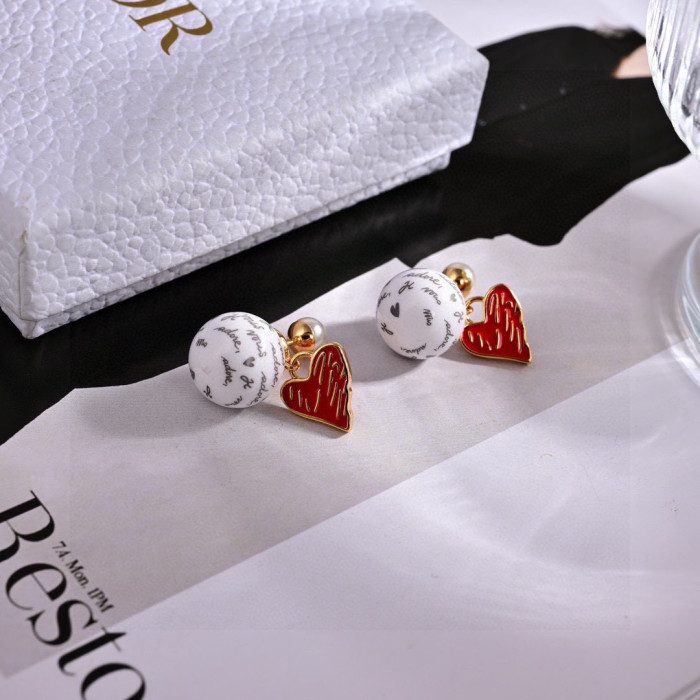 Earring jewelry ,with box,  J25-174