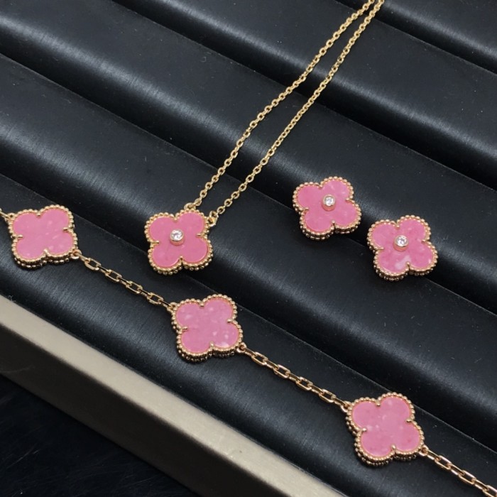 Earring necklace bracelet jewelry ,with box,  J25-183
