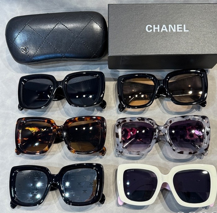 Blue light blocking sunglasses with the box and case ,G25-2043-2048