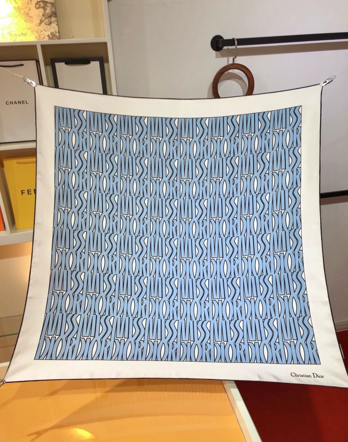 Cotton silk scarf, size 90x90cm, SF20-153