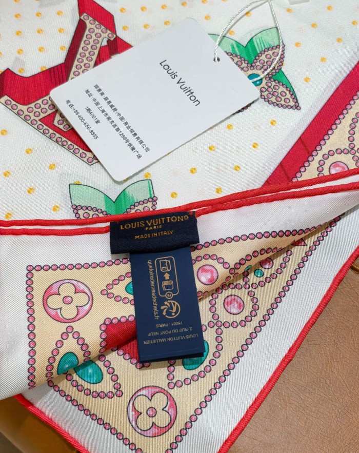 Cotton silk scarf, size 90x90cm, SF20-151