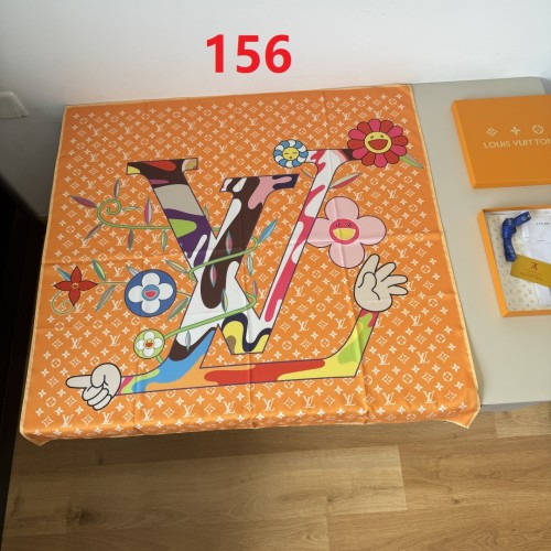 Cotton silk scarf, size 90x90cm, SF20-156