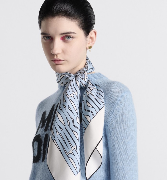 Cotton silk scarf, size 90x90cm, SF20-153