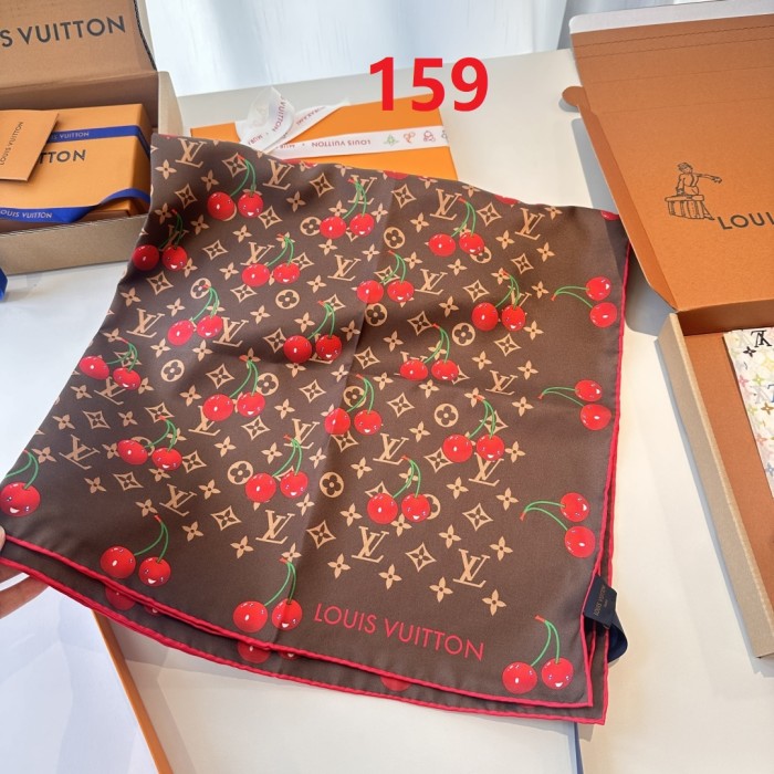 Cotton silk scarf, size 90x90cm, SF20-159