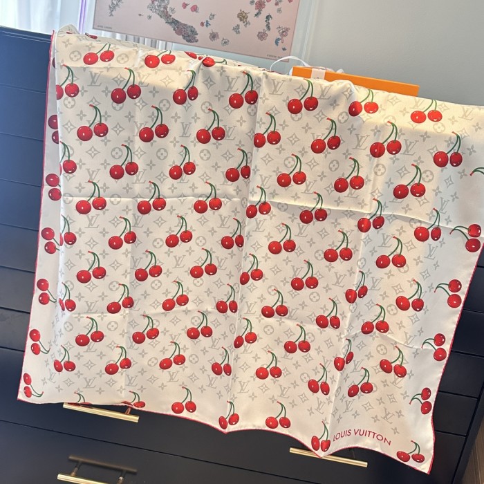 Cotton silk scarf, size 90x90cm, SF20-160