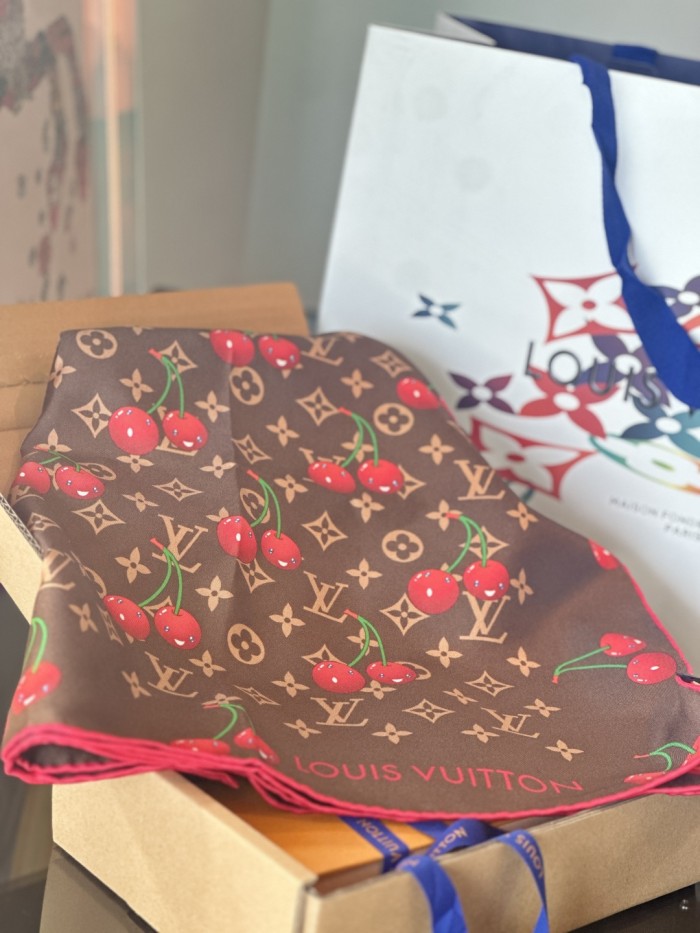 Cotton silk scarf, size 90x90cm, SF20-159