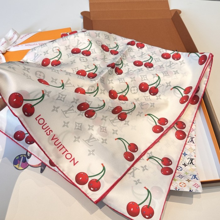 Cotton silk scarf, size 90x90cm, SF20-160